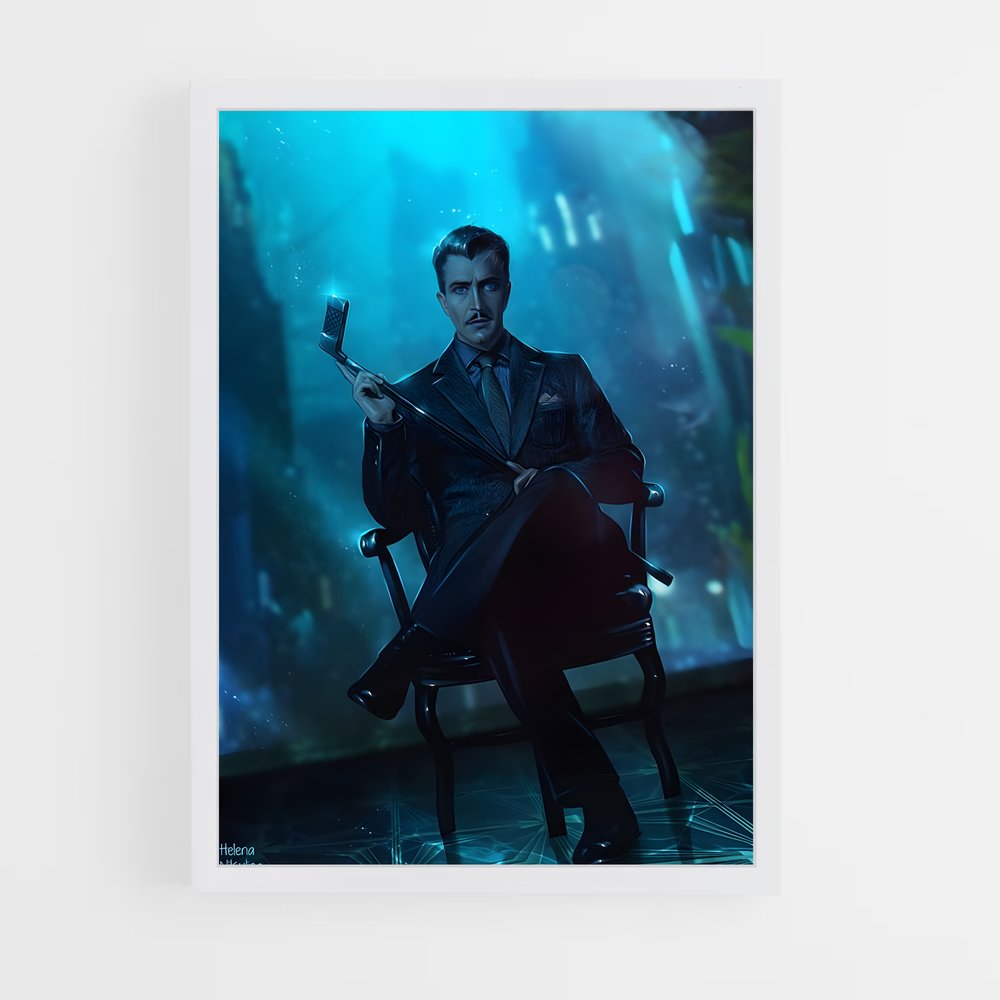 Poster Connecté en Attente – affiche Bioshock (vue 3)